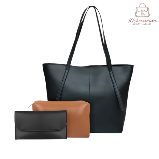 Classic Cocoa 3-in-1 Tote Bag Set (ZTS CR 054)