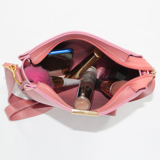 Plain Rexine Handbags For Girl's