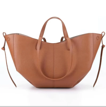 Classic Curved Tote Bag with Matching Wallet ZTS-CR-048