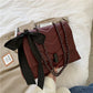 Chic Chevron Chain Shoulder Bag