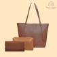 Classic Cocoa 3-in-1 Tote Bag Set (ZTS CR 054)