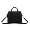 Classic Black Structured Tote Bag