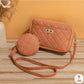 Quilted Sling Bag with Mini Coin Pouch – Trendy & Functional