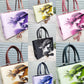 Vintage Muse Printed Handbag – Elegant Designer Tote
