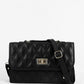 Classic Black Quilted Shoulder Bag